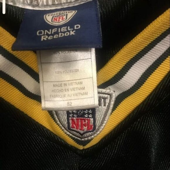 Reebok On Field NFL MATTHEW Blue Gold Sewn Jersey Size 52 - Picture 5 of 8